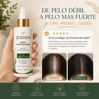 ZOLVEM | Spray Fortalecedor Capilar con Biotina & Cafeína