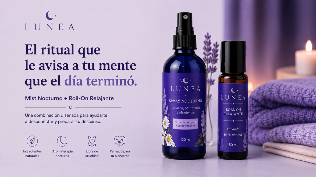 Kit Nocturno Lunea™ | Spray + Roll-On Relajante
