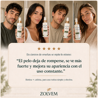 ZOLVEM | Spray Fortalecedor Capilar con Biotina & Cafeína